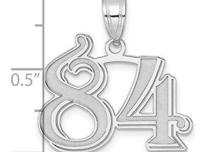 14k White Gold Pendants Style WAEN84 - Classique Jewelry Inc.