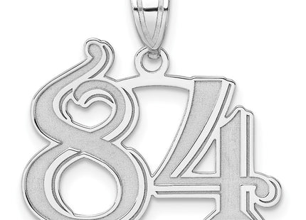 14k White Gold Pendants Style WAEN84 - Classique Jewelry Inc.