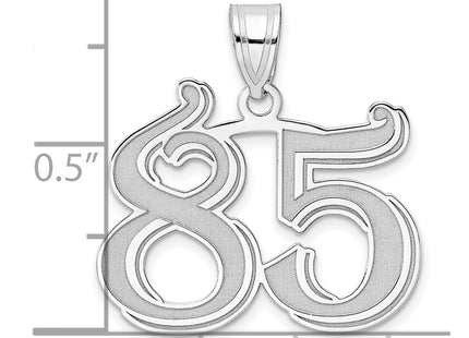 14k White Gold Pendants Style WAEN85 - Classique Jewelry Inc.