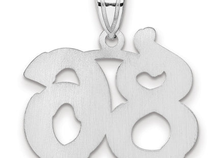 14k White Gold Pendants Style WAEN86 - Classique Jewelry Inc.