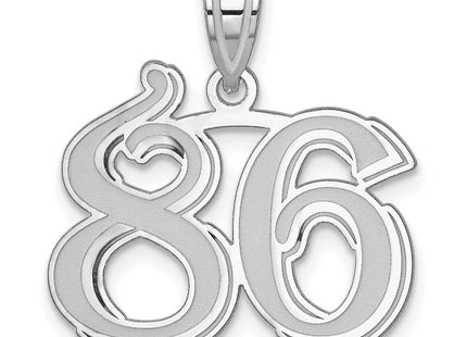 14k White Gold Pendants Style WAEN86 - Classique Jewelry Inc.