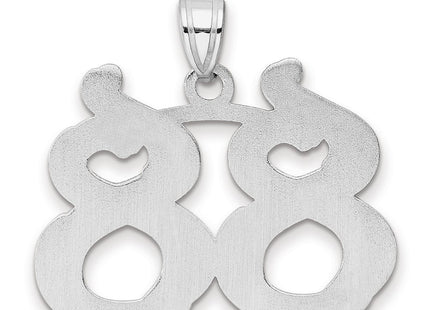 14k White Gold Pendants Style WAEN88 - Classique Jewelry Inc.