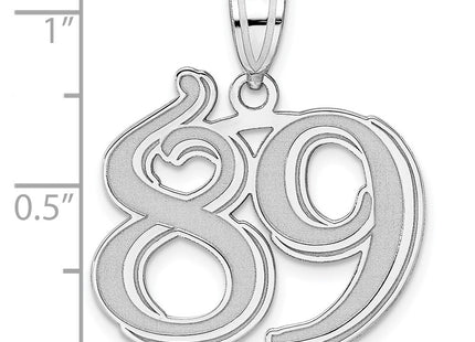 14k White Gold Pendants Style WAEN89 - Classique Jewelry Inc.