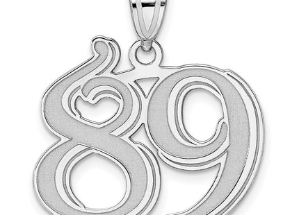 14k White Gold Pendants Style WAEN89 - Classique Jewelry Inc.