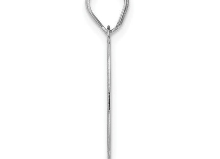 14k White Gold Pendants Style WAEN90 - Classique Jewelry Inc.