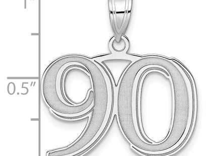 14k White Gold Pendants Style WAEN90 - Classique Jewelry Inc.