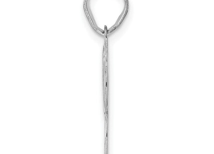 14k White Gold Pendants Style WAEN93 - Classique Jewelry Inc.