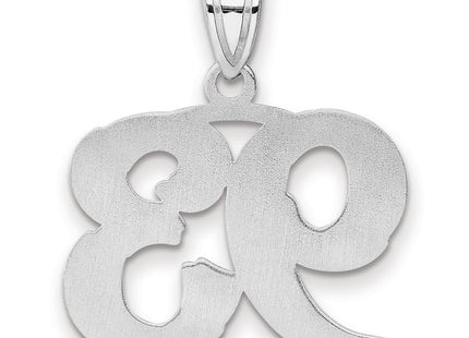 14k White Gold Pendants Style WAEN93 - Classique Jewelry Inc.