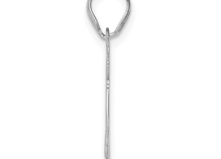 14k White Gold Pendants Style WAEN94 - Classique Jewelry Inc.