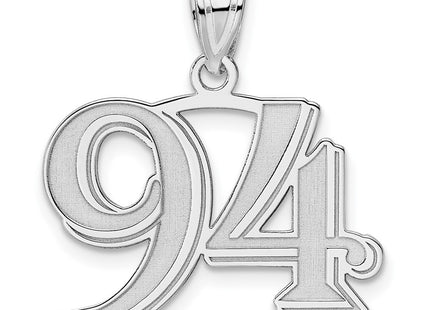 14k White Gold Pendants Style WAEN94 - Classique Jewelry Inc.