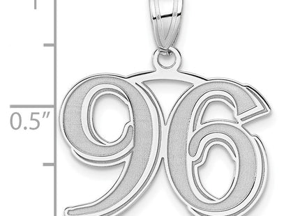14k White Gold Pendants Style WAEN96 - Classique Jewelry Inc.