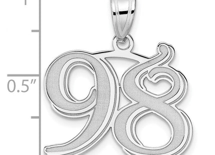 14k White Gold Pendants Style WAEN98 - Classique Jewelry Inc.