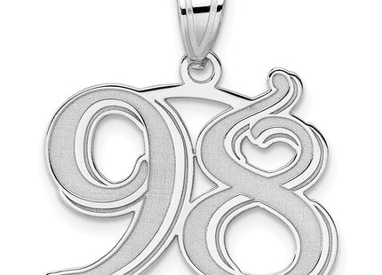 14k White Gold Pendants Style WAEN98 - Classique Jewelry Inc.