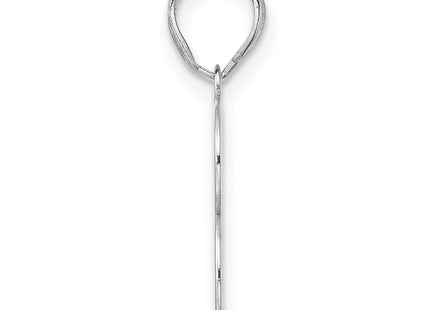 14kw Polished Number 13 Pendant