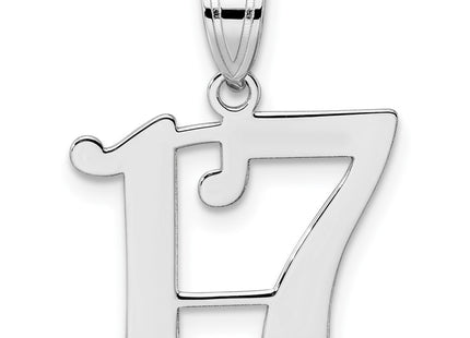 14k White Gold Pendants Style WAPN17 - Classique Jewelry Inc.