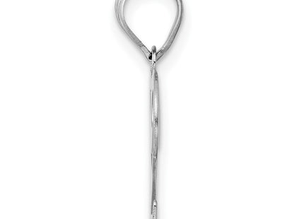 14k White Gold Pendants Style WAPN22 - Classique Jewelry Inc.