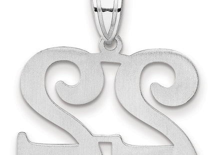 14k White Gold Pendants Style WAPN22 - Classique Jewelry Inc.
