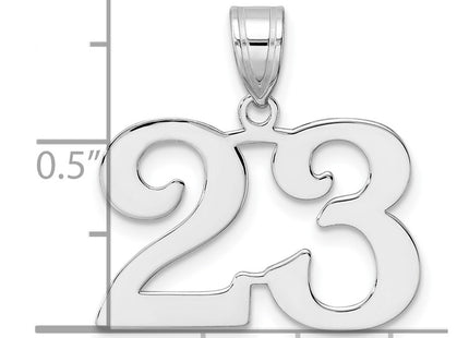 14k White Gold Pendants Style WAPN23 - Classique Jewelry Inc.