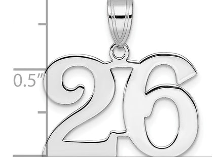 14k White Gold Pendants Style WAPN26 - Classique Jewelry Inc.