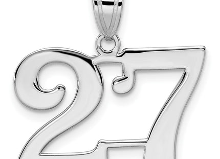 14k White Gold Pendants Style WAPN27 - Classique Jewelry Inc.