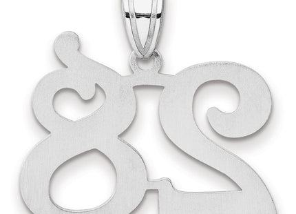 14k White Gold Pendants Style WAPN28 - Classique Jewelry Inc.