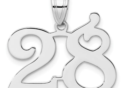 14k White Gold Pendants Style WAPN28 - Classique Jewelry Inc.