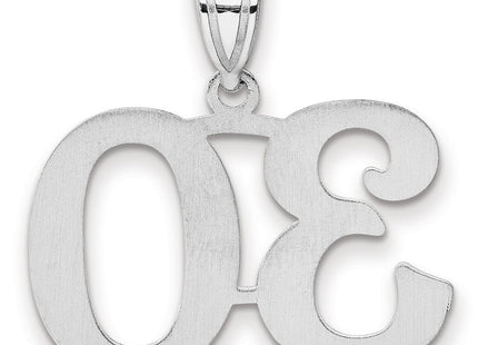 14k White Gold Pendants Style WAPN30 - Classique Jewelry Inc.