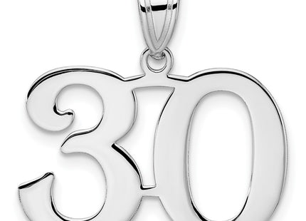 14k White Gold Pendants Style WAPN30 - Classique Jewelry Inc.