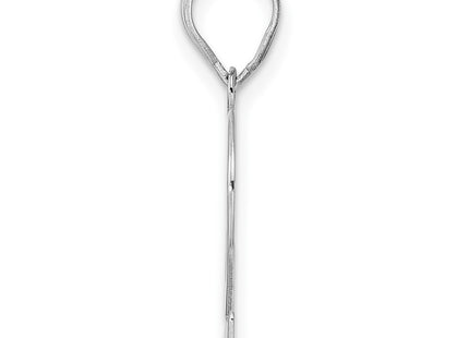 14k White Gold Pendants Style WAPN32 - Classique Jewelry Inc.