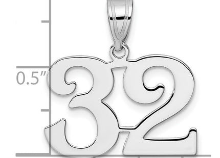 14k White Gold Pendants Style WAPN32 - Classique Jewelry Inc.
