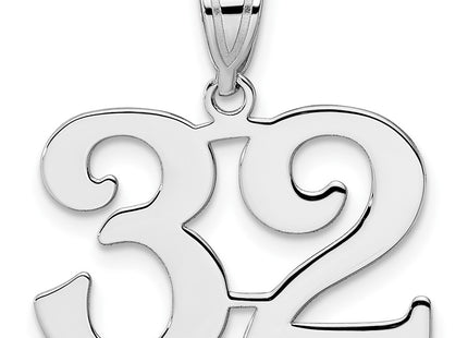 14k White Gold Pendants Style WAPN32 - Classique Jewelry Inc.