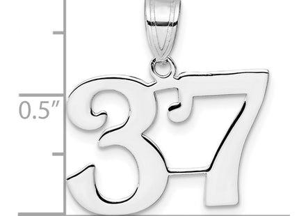14k White Gold Pendants Style WAPN37 - Classique Jewelry Inc.