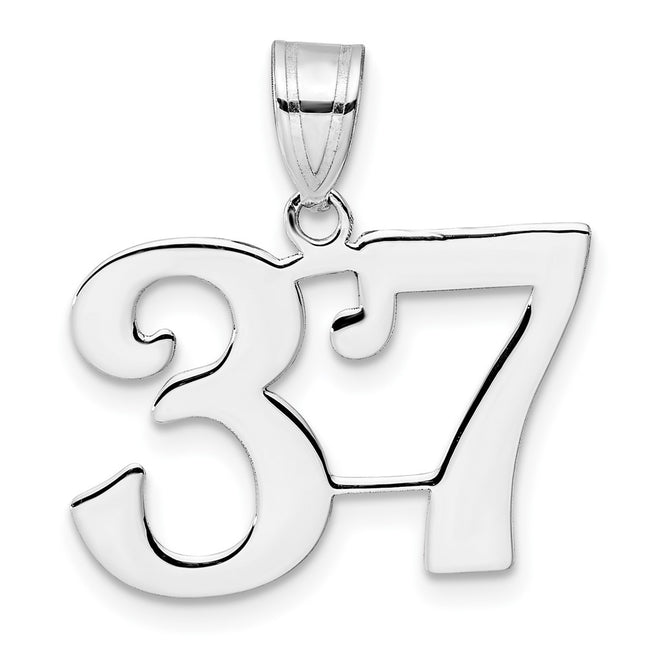 14k White Gold Pendants Style WAPN37 - Classique Jewelry Inc.