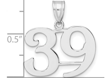 14k White Gold Pendants Style WAPN39 - Classique Jewelry Inc.