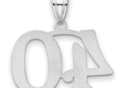 14k White Gold Pendants Style WAPN40 - Classique Jewelry Inc.