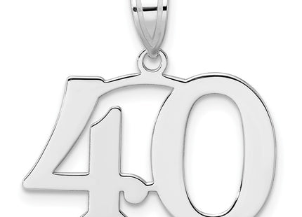 14k White Gold Pendants Style WAPN40 - Classique Jewelry Inc.