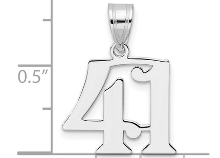 14k White Gold Pendants Style WAPN41 - Classique Jewelry Inc.