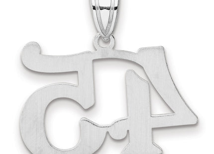 14k White Gold Pendants Style WAPN45 - Classique Jewelry Inc.