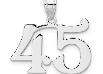 14k White Gold Pendants Style WAPN45 - Classique Jewelry Inc.