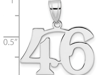 14k White Gold Pendants Style WAPN46 - Classique Jewelry Inc.