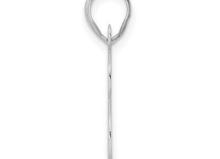 14k White Gold Pendants Style WAPN48 - Classique Jewelry Inc.