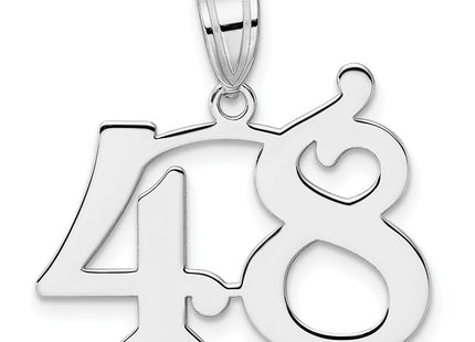14k White Gold Pendants Style WAPN48 - Classique Jewelry Inc.