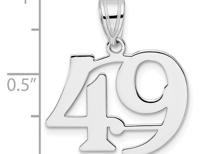 14k White Gold Pendants Style WAPN49 - Classique Jewelry Inc.