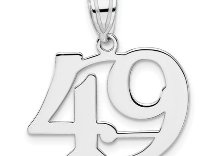 14k White Gold Pendants Style WAPN49 - Classique Jewelry Inc.