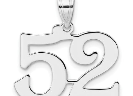 14k White Gold Pendants Style WAPN52 - Classique Jewelry Inc.