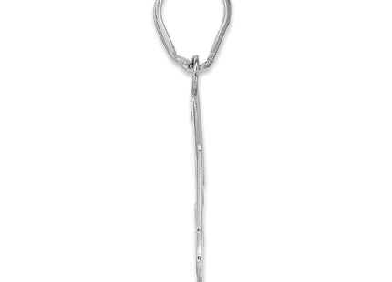 14k White Gold Pendants Style WAPN54 - Classique Jewelry Inc.