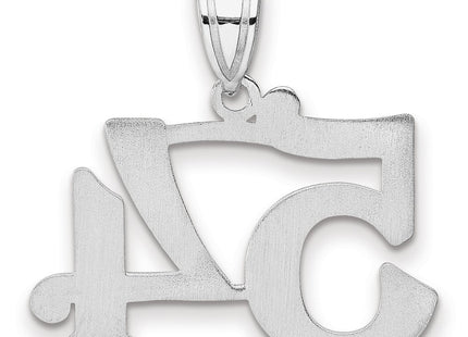 14k White Gold Pendants Style WAPN54 - Classique Jewelry Inc.