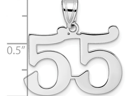 14k White Gold Pendants Style WAPN55 - Classique Jewelry Inc.