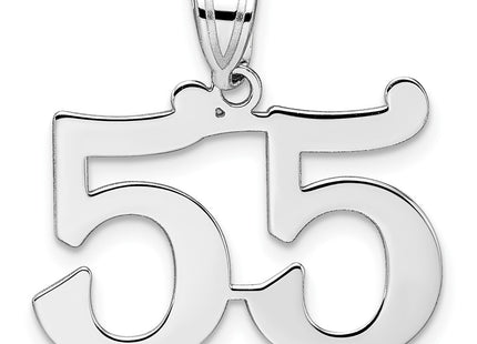 14k White Gold Pendants Style WAPN55 - Classique Jewelry Inc.