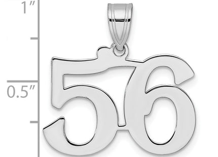 14k White Gold Pendants Style WAPN56 - Classique Jewelry Inc.